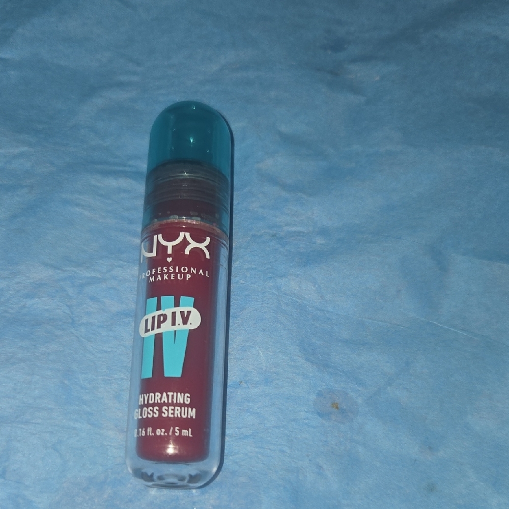 NYX Lip IV Gloss Serum in Deep Burgundy
